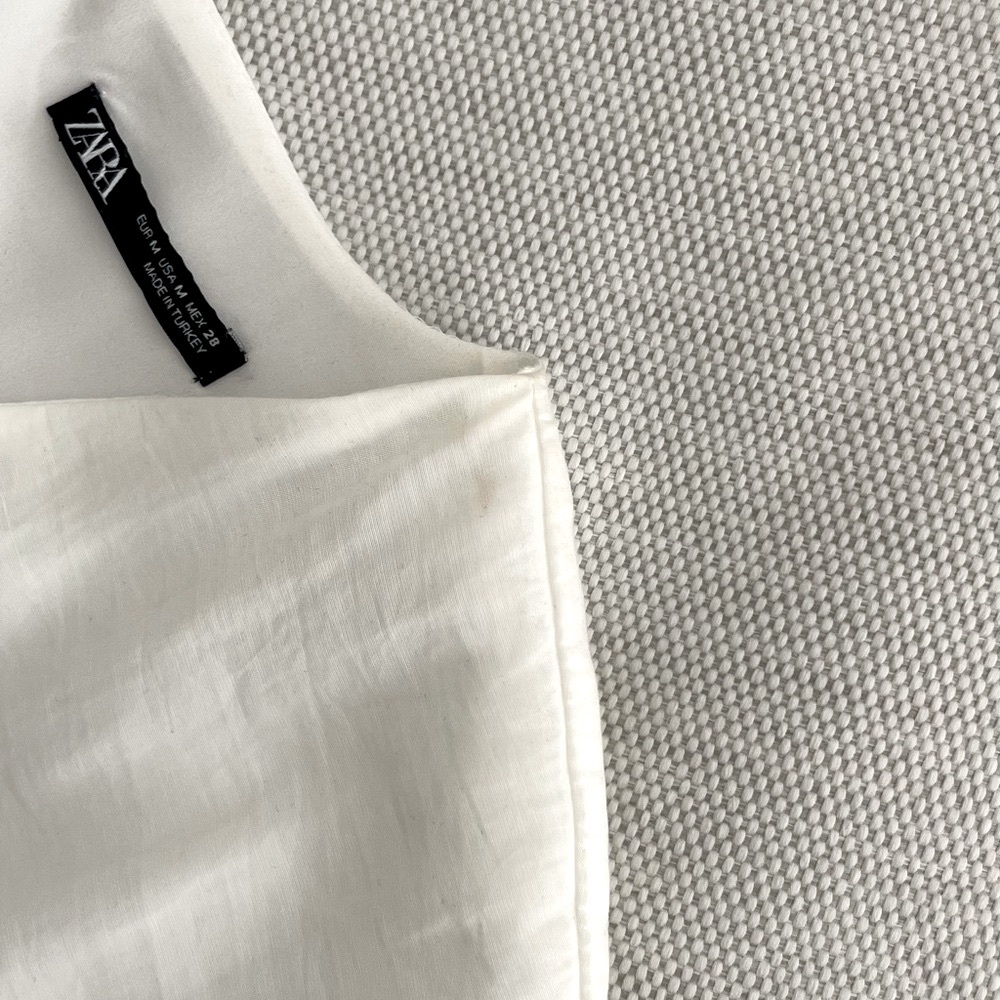 Zara White Mini Dress - Picture 6 of 6